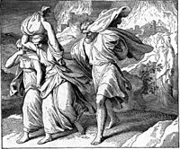 Fleeing Sodom and Gomorrah, Foster Bible